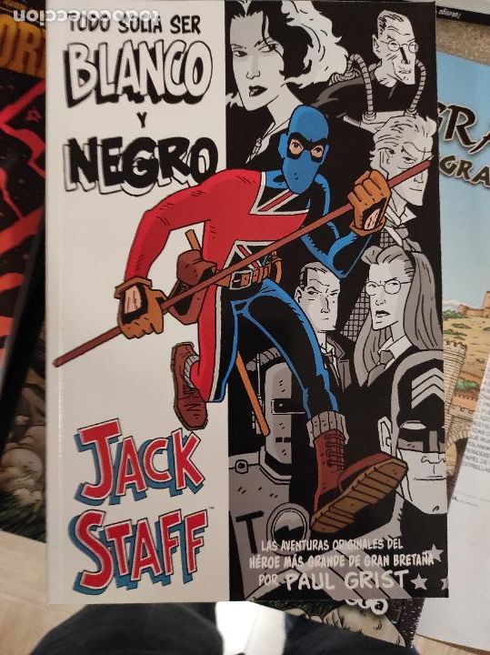 C&oacute;mics: JACK STAFF: TODO SOL&Iacute;A SER EN BLANCO Y NEGRO ALETA EDICIONES - Foto 1