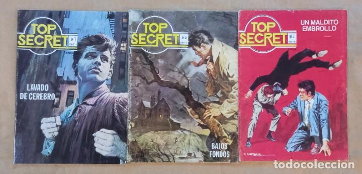 C&oacute;mics: TOP SECRET - EPESA / COLECCI&Oacute;N COMPLETA (3 N&Uacute;MEROS) - Foto 1