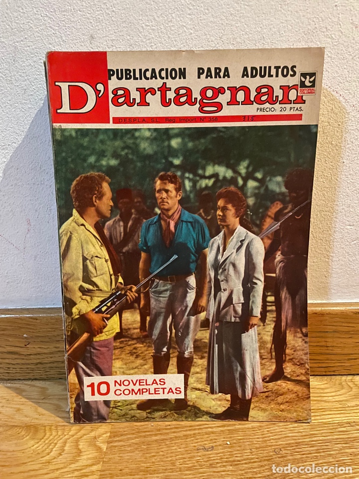 C&oacute;mics: D&rsquo; artagnan Extraordinario n&uacute;mero 315