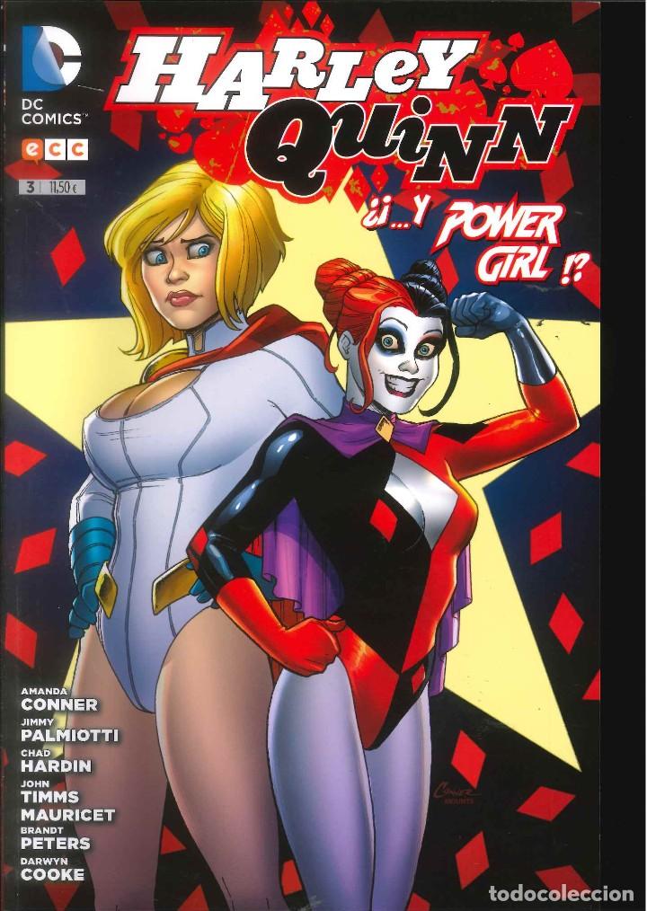 C&oacute;mics: HARLEY QUINN: Y POWER GIRL N&Uacute;MERO 3 ECC DC C&Oacute;MICS - Foto 1