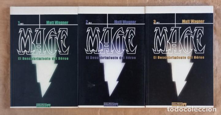 C&oacute;mics: MAGE. EL DESCUBRIMIENTO DEL H&Eacute;ROE - DOLMEN / COLECCI&Oacute;N COMPLETA (3 N&Uacute;MEROS) - Foto 1