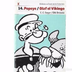 Cómics: POPEYE DE SEGAR Y OLAF EL VIKINGO DE DICK BROWNE. Lote 290754668