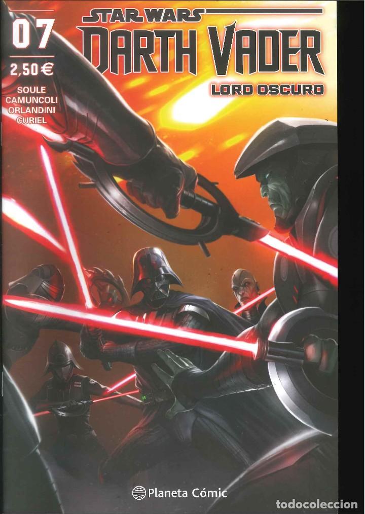 C&oacute;mics: DARTH VADER LORD OSCURO STAR WARS PLANETA C&Oacute;MIC N&Uacute;MERO 7 - Foto 1