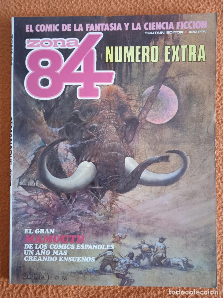 C&oacute;mics: ZONA 84 ALMANAQUE 1987 TOUTAIN - Foto 1
