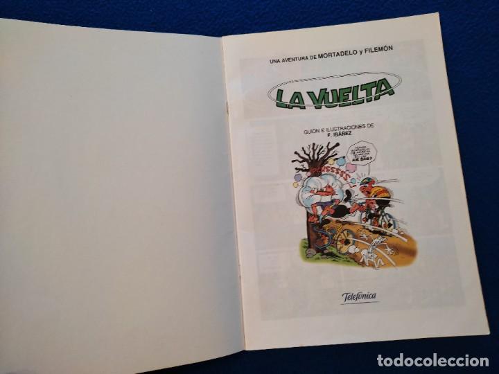 C&oacute;mics: Mortadelo y Filemon La Vuelta Ediciones, B S.A. Edici&oacute;n Especial Telef&oacute;nica A&ntilde;o 2000 - Foto 3