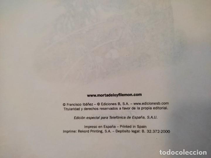 C&oacute;mics: Mortadelo y Filemon La Vuelta Ediciones, B S.A. Edici&oacute;n Especial Telef&oacute;nica A&ntilde;o 2000 - Foto 5
