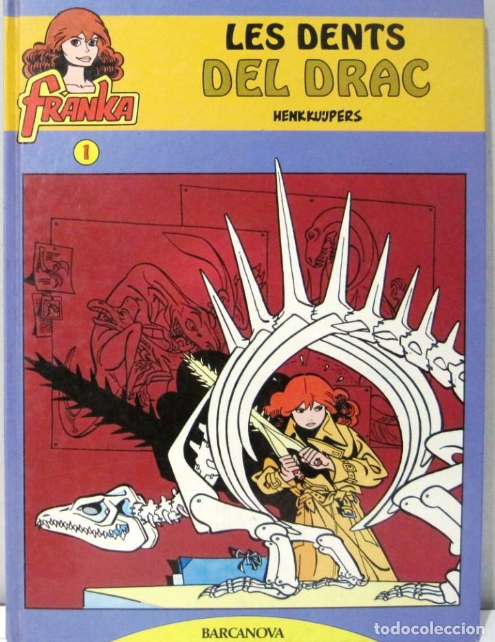 Comics: FRANKA - N&ordm; 1 - LES DENTS DEL DRAC - BARCANOVA - TAPA DURA - COMIC EN CATALAN