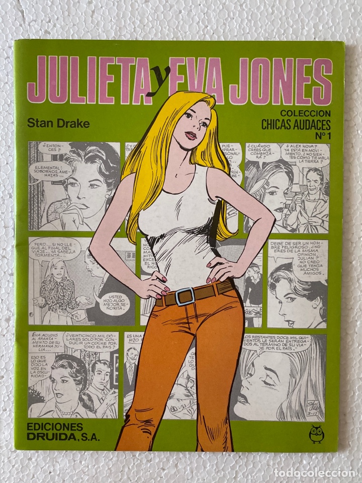 C&oacute;mics: JULIETA Y EVA JONES #1 - ediciones Druida - &laquo;perfecto estado&raquo; - Foto 1