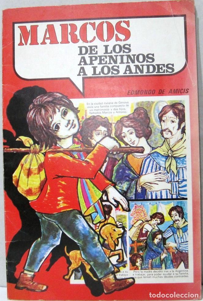 C&oacute;mics: MARCOS DE LOS APENINOS A LOS ANDES - ED. CEDRO - COMIC - Foto 1