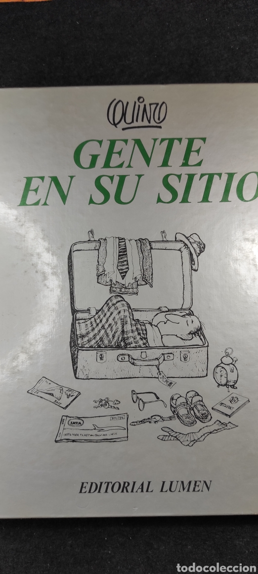C&oacute;mics: Gente en su sitio. Quino 1980 segunda edici&oacute;n - Foto 1