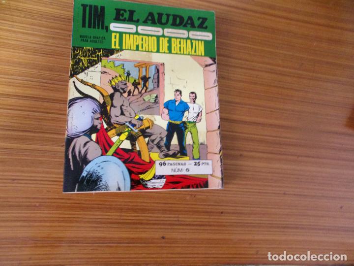 C&oacute;mics: TIM EL AUDAZ N&ordm; 6 EDITA EUREDIT - Foto 1