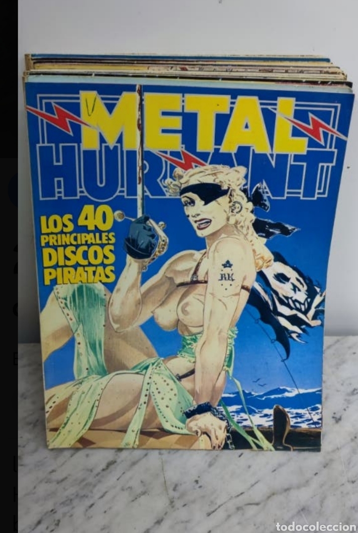 C&oacute;mics: Metal hurlant, 12 n&uacute;meros - Foto 4