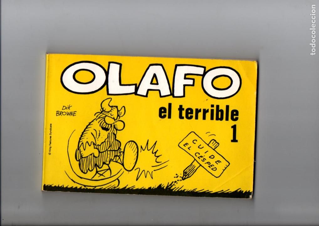 C&oacute;mics: OLAFO EL TERRIBLE, N&ordm; 1. DICK BROWNE. PEREZ MARTINEZ, EDITOR, 1&ordf; EDICION 1981 - Foto 1