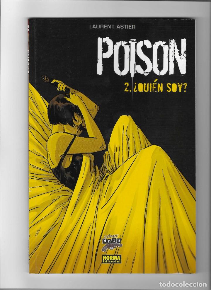 C&oacute;mics: laurent astier: poison (dos tomos) norma editorial. comic noir - Foto 2
