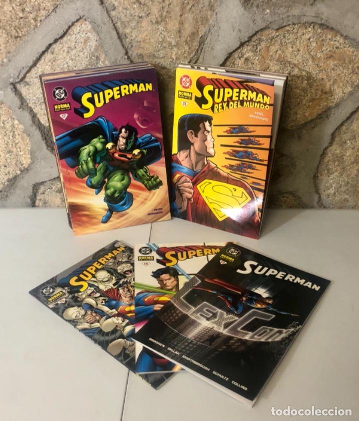 C&oacute;mics: SUPERMAN, 20 EJEMPLARES COMPLETA, A&Ntilde;O 2001/2002, (NORMA EDITORIAL/VID). - Foto 2