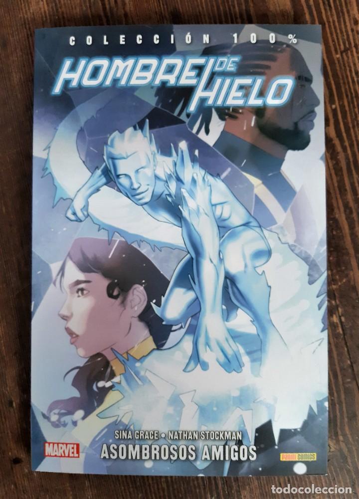 C&oacute;mics: HOMBRE DE HIELO - ASOMBROSOS AMIGOS (100% MARVEL) - Foto 1