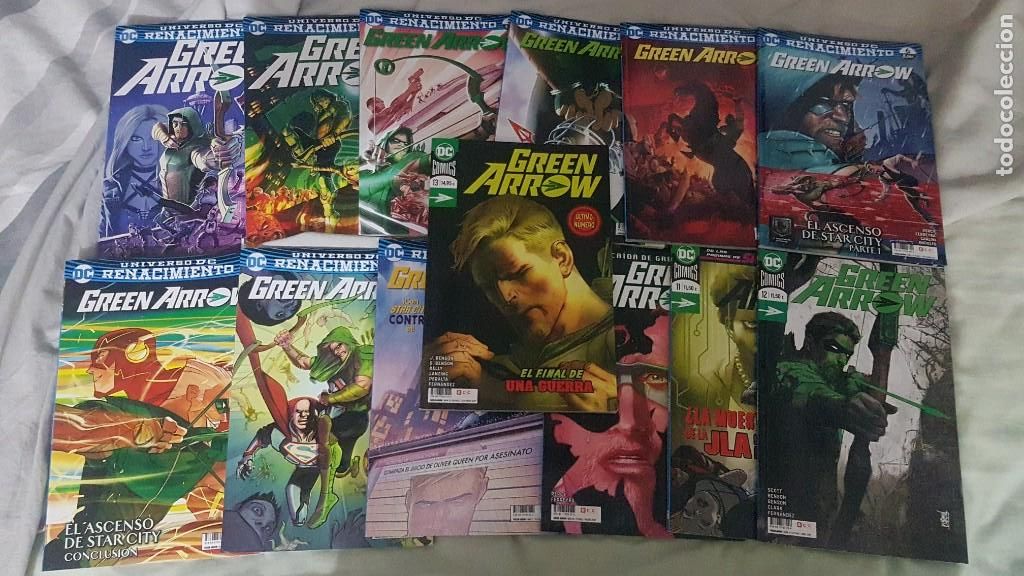C&oacute;mics: GREEN ARROW VOL.2 - RENACIMIENTO (OBRA COMPLETA 13 TOMOS) - ECC - Foto 1