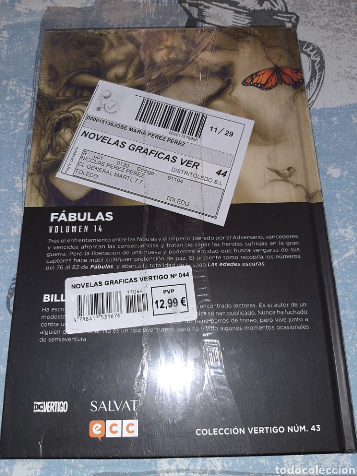 C&oacute;mics: Fabulas n&deg; 14 Colecci&oacute;n V&eacute;rtigo Salvat 43 - Foto 2