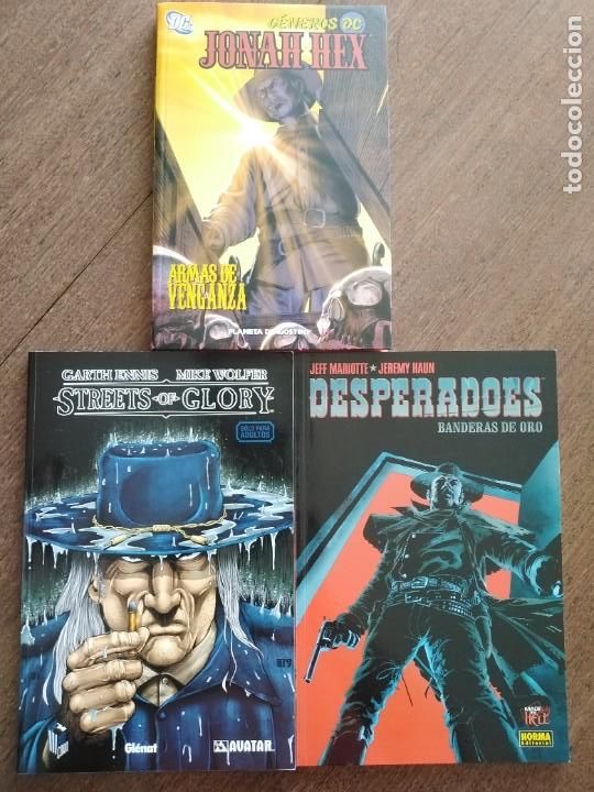 C&oacute;mics: LOTE JONAH HEX DESPERADOES STREETS OF GLORY - Foto 1