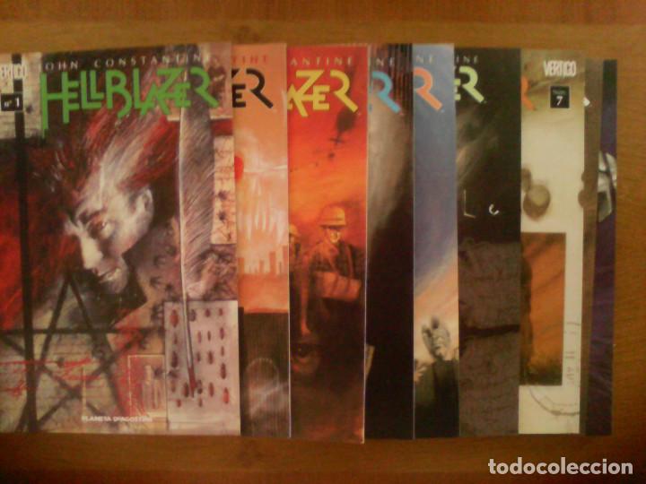 C&oacute;mics: Hellblazer. Planeta de Agostini. Lote con los 10 primeros n&uacute;meros - Foto 1