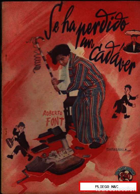 Comics: Se ha perdido un cad&aacute;ver. Ediciones Bistagne (72 p&aacute;ginas con fotograf&iacute;as) SIN ABRIR