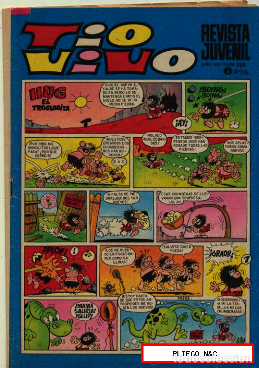 Comics: T&iacute;o Vivo n&ordm; 520