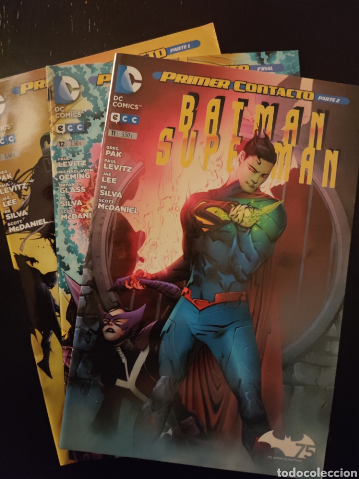 C&oacute;mics: Batman Superman 10, 11 y 12. Grapa - Foto 1