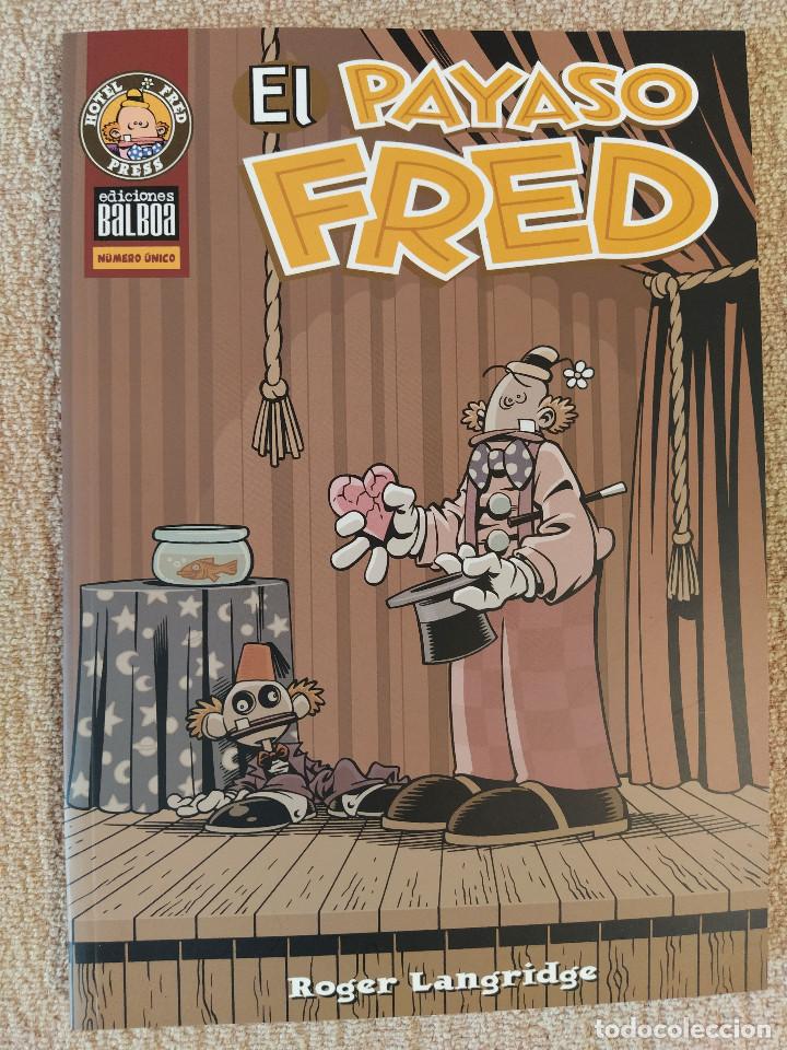 C&oacute;mics: El Payaso Fred de Roger Langridge. Ediciones Balboa. Impecable - Foto 1