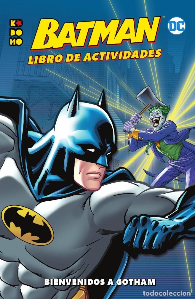 C&oacute;mics: BATMAN: LIBRO DE ACTIVIDADES. OBRA COMPLETA: 4 TOMOS. LINEA KODOMO - Foto 1