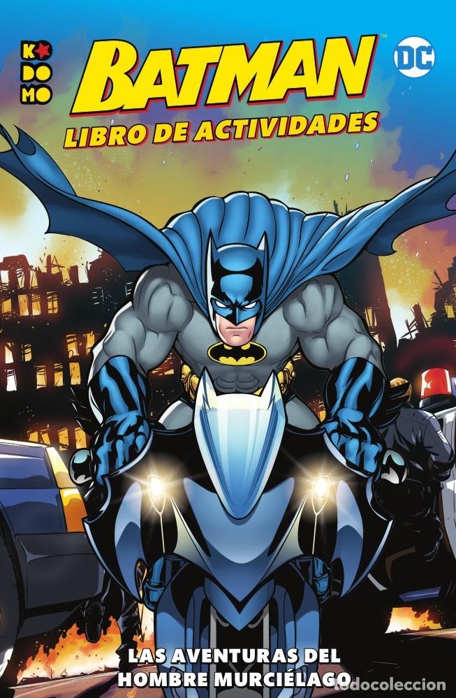 C&oacute;mics: BATMAN: LIBRO DE ACTIVIDADES. OBRA COMPLETA: 4 TOMOS. LINEA KODOMO - Foto 2