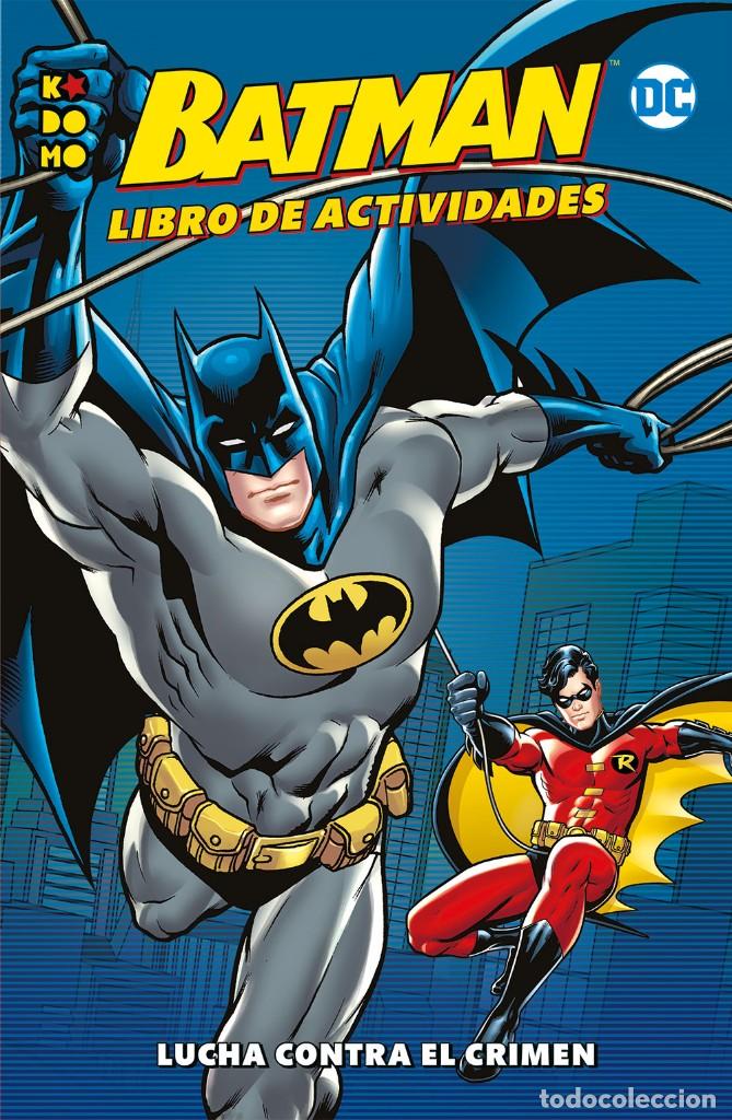 C&oacute;mics: BATMAN: LIBRO DE ACTIVIDADES. OBRA COMPLETA: 4 TOMOS. LINEA KODOMO - Foto 3