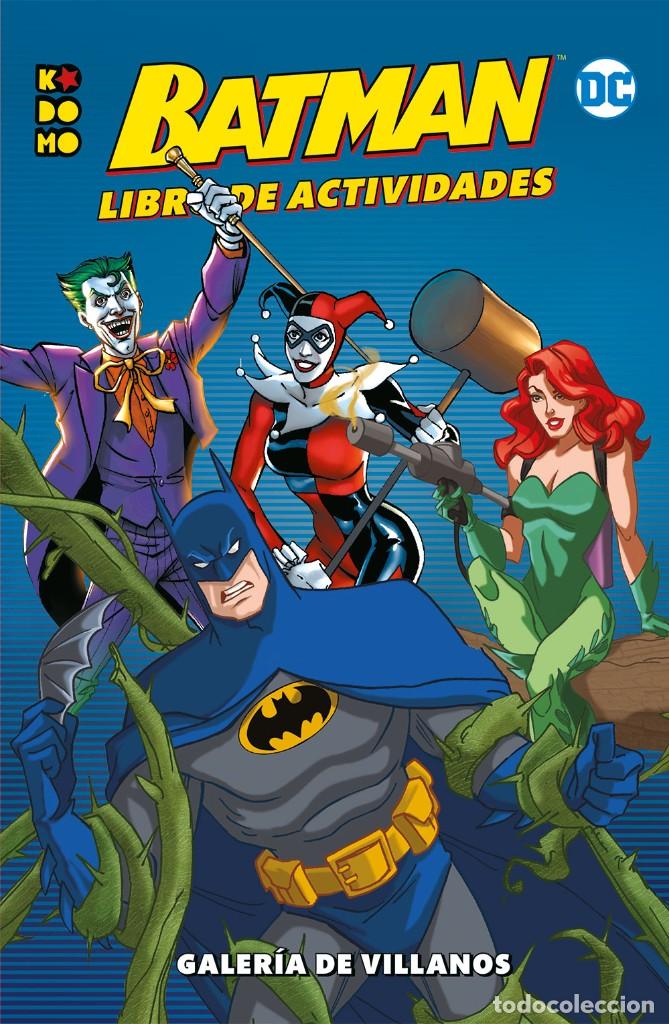 C&oacute;mics: BATMAN: LIBRO DE ACTIVIDADES. OBRA COMPLETA: 4 TOMOS. LINEA KODOMO - Foto 4