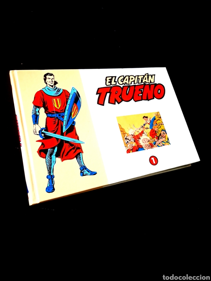 C&oacute;mics: EXCELENTE ESTADO EL CAPITAN TRUENO 1 FACSIMIL EDICIONES B TOMO - Foto 1