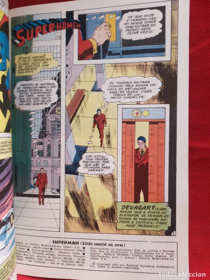 C&oacute;mics: 1972. Superman. Edici&oacute;n especial. Brasil. - Foto 15
