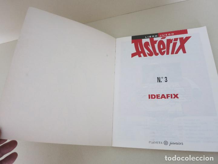 C&oacute;mics: LIBRO JUEGO ASTERIX N&ordm; 3 IDEAFIX - Foto 3