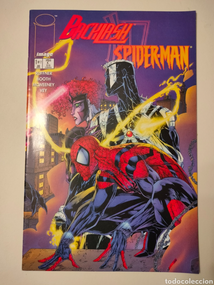 C&oacute;mics: Backlash Spiderman #1/2 Image C&oacute;mics, edici&oacute;n USA (Ruffner, Booth, McWeeney, Vey) - Foto 1