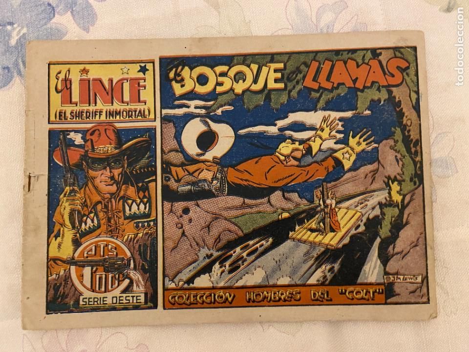 C&oacute;mics: LINCE N&ordm; 1 EL BOSQUE EN LLAMAS NUEVO IMPECABLE - Foto 1