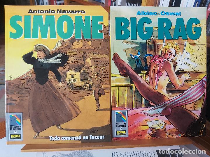 C&oacute;mics: * COLECCI&Oacute;N EL MURO * NORMA EDITORIAL 1990 * LOTE DE 10 N&ordm; EXCELENTES * - Foto 1