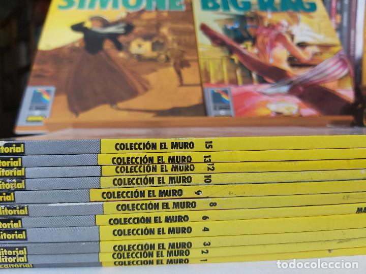 C&oacute;mics: * COLECCI&Oacute;N EL MURO * NORMA EDITORIAL 1990 * LOTE DE 10 N&ordm; EXCELENTES * - Foto 2