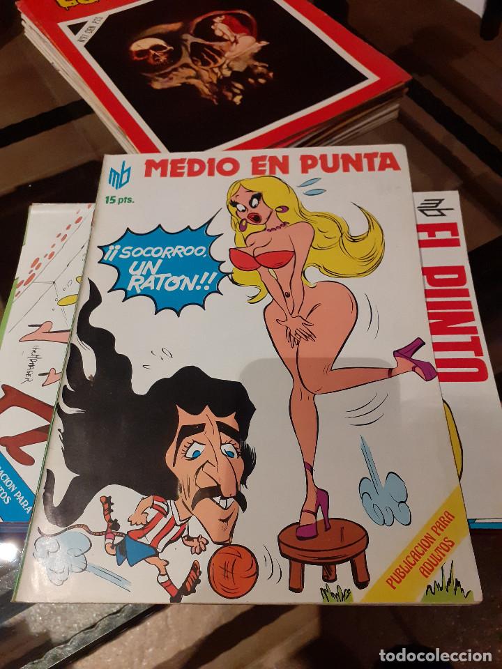 Comics: MEDIO EN PUNTA - N&ordm; 1 ? de 30 ? - HUMOR EROTICO - MONOGRAFICOS MARC BEN -1976 -