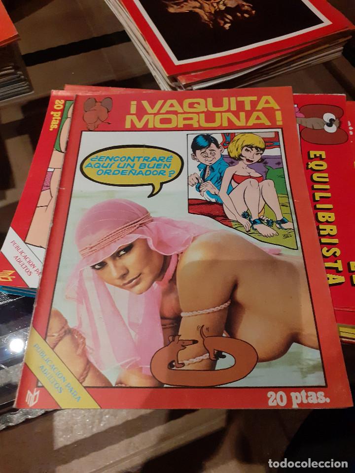 Comics: &iexcl;VAQUITA MORUNA! - N&ordm; 19 ? de 30 ? - HUMOR EROTICO - MONOGRAFICOS MARC BEN -1976 -