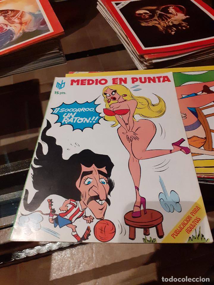 Comics: MEDIO EN PUNTA - N&ordm; 1 ? de 30 ? - HUMOR EROTICO - MONOGRAFICOS MARC BEN -1976 -2-