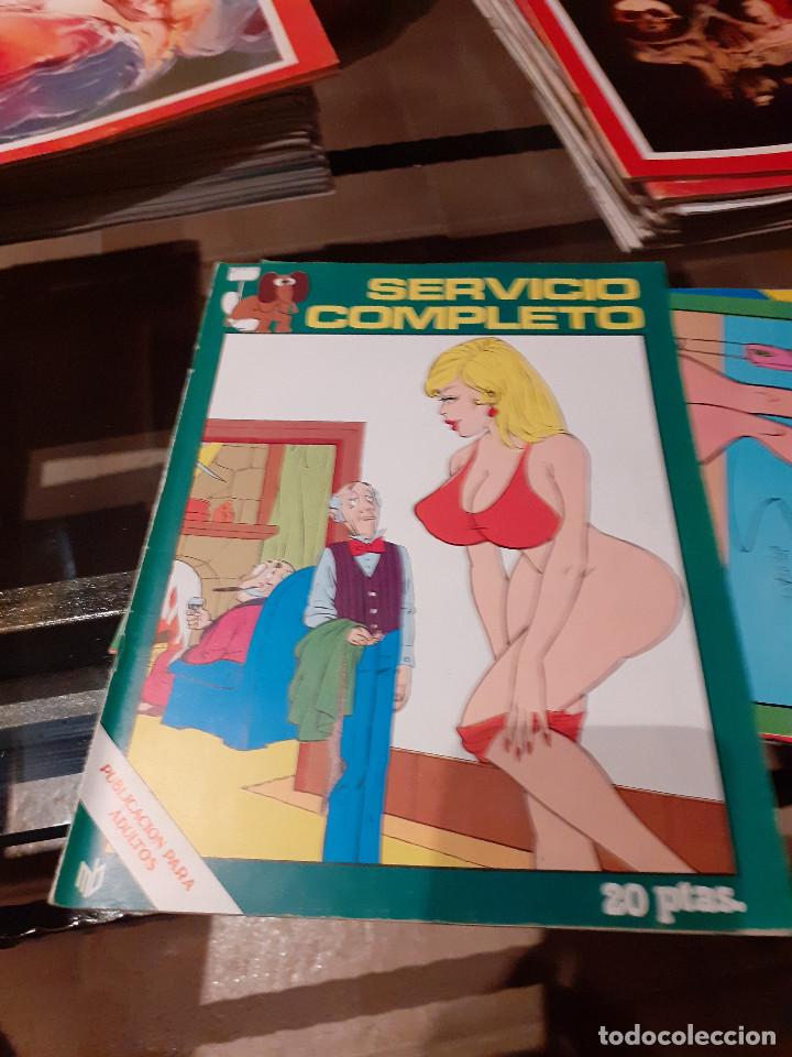 Comics: SERVICIO COMPLETO - N&ordm; 15 ? de 30 ? - HUMOR EROTICO - MONOGRAFICOS MARC BEN -1977 -