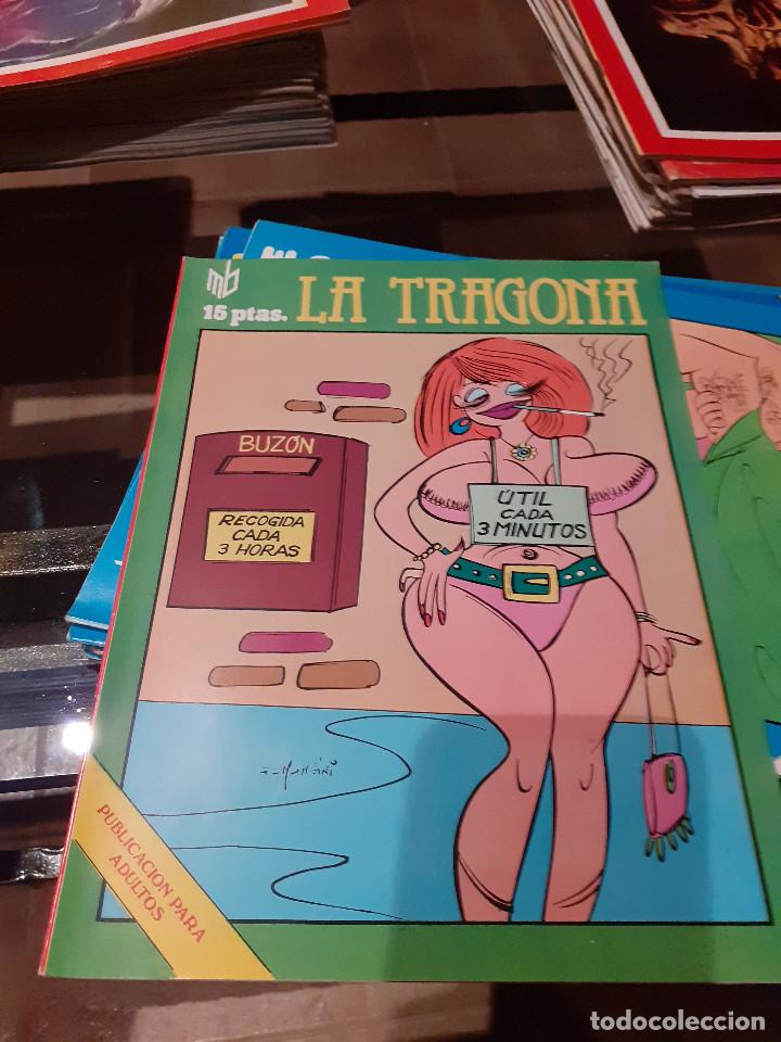 Comics: LA TRAGONA - N&ordm; 7 ? de 30 ? - HUMOR EROTICO - MONOGRAFICOS MARC BEN -1977 -