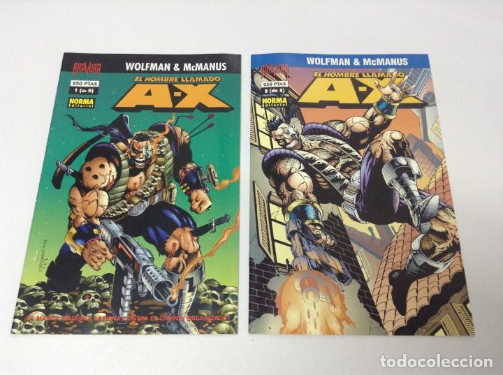 C&oacute;mics: COLECCION 6 NUMEROS . WOLFMAN & McMANUS EL HOMBRE LLAMADO A-X - Foto 1