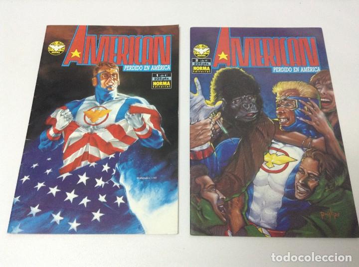 C&oacute;mics: COLECCION NUMEROS 1 AL 4 . AMERICAN PERDIDO EN AMERICA - Foto 1