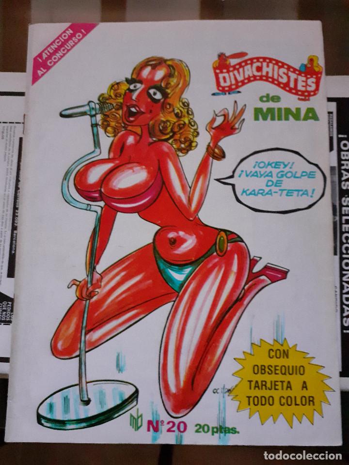 Comics: DIVACHISTES - N&ordm; 20 - MINA - HUMOR EROTICO - MARC BEN -1977 -