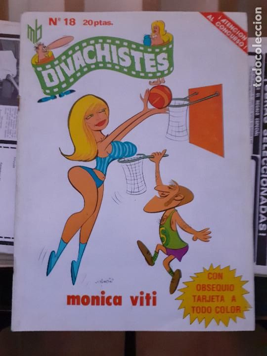 C&oacute;mics: DIVACHISTES - N&ordm; 18 - MONICA VITI - HUMOR EROTICO - MARC BEN -1977 -
