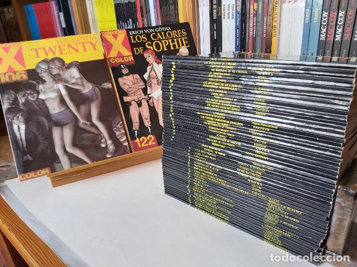 C&oacute;mics: * COLECCION X * LOTE DE 103 N&ordm; * EDICIONES LA CUPULA 1986 * IMPECABLES * - Foto 2