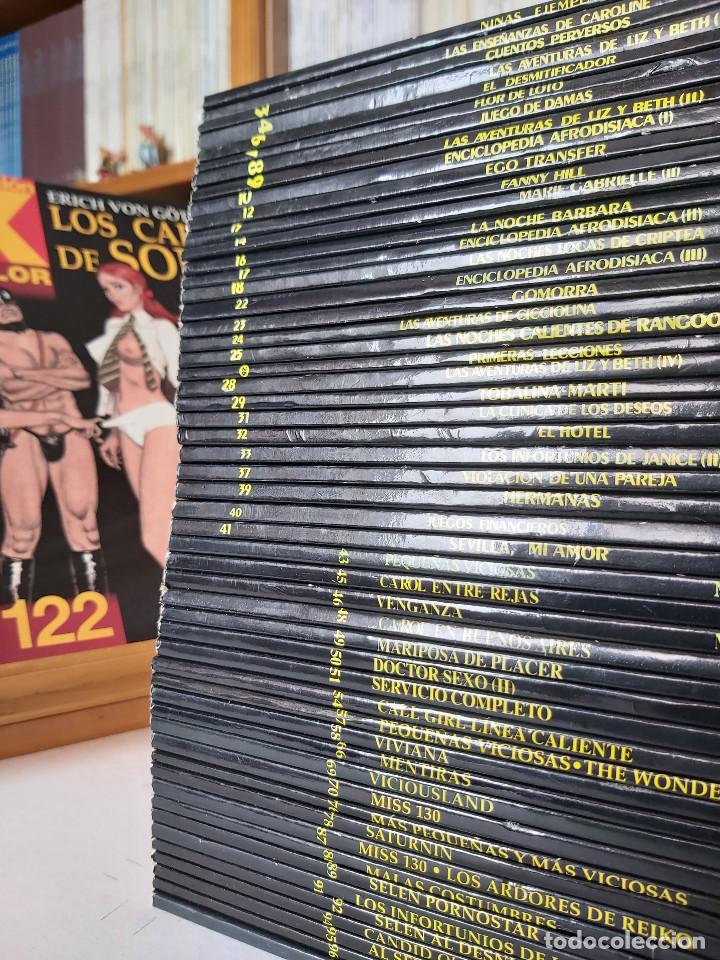 C&oacute;mics: * COLECCION X * LOTE DE 103 N&ordm; * EDICIONES LA CUPULA 1986 * IMPECABLES * - Foto 3